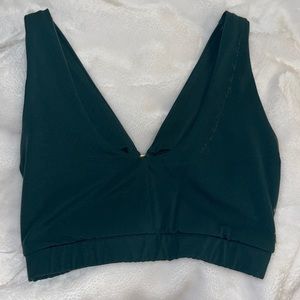 Whitney Simmons Green Sports Bra
